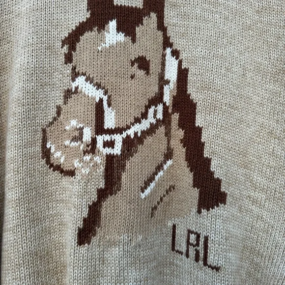 Lauren Ralph LaurenEquestrian Intarsia-Knit Cardigan